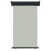 Toldo lateral de balcón gris 105x250 cm