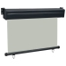 Toldo lateral de balcón gris 105x250 cm