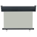 Toldo lateral de balcón gris 105x250 cm