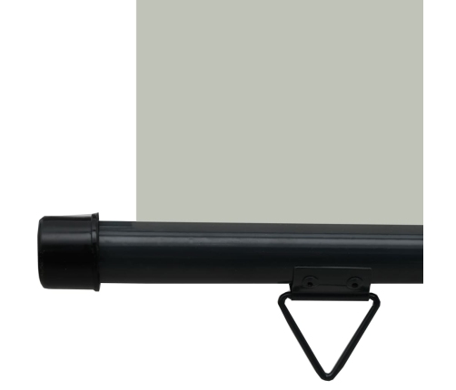 Toldo lateral de balcón gris 105x250 cm