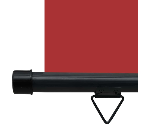 Toldo lateral de balcón rojo 125x250 cm