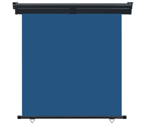Toldo lateral de balcón azul 175x250 cm