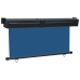 Toldo lateral de balcón azul 175x250 cm