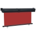 Toldo lateral de balcón rojo 175x250 cm