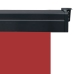 Toldo lateral de balcón rojo 175x250 cm