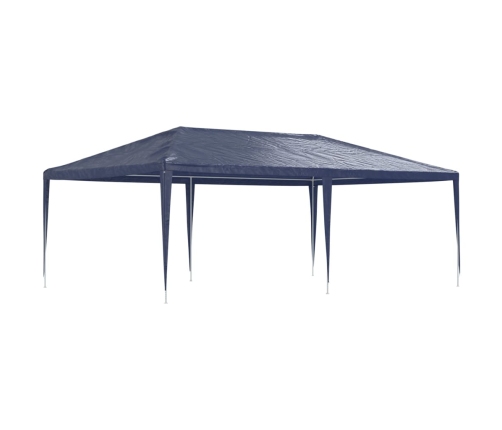 Carpa para fiestas azul 4x6 m