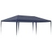 Carpa para fiestas azul 4x6 m