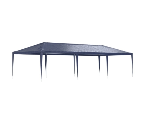 Carpa para fiestas azul 4x9 m