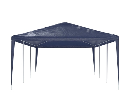 Carpa para fiestas azul 4x9 m