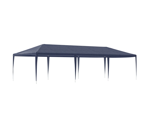 Carpa para fiestas azul 4x9 m