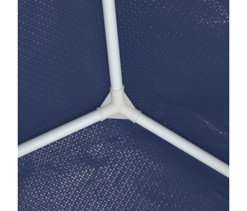 Carpa para fiestas azul 4x9 m