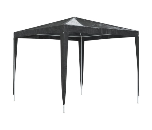 Carpa profesional para fiestas gris antracita 90 g/m² 2,5x2,5 m