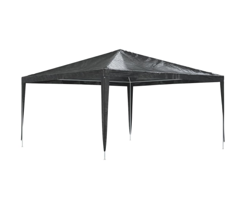 Carpa profesional para fiestas gris antracita 90 g/m² 4x4 m