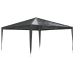 Carpa profesional para fiestas gris antracita 90 g/m² 4x4 m
