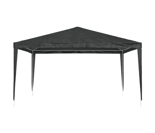 Carpa profesional para fiestas gris antracita 90 g/m² 4x4 m
