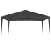 Carpa profesional para fiestas gris antracita 90 g/m² 4x4 m