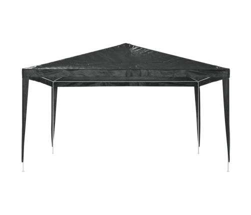 Carpa profesional para fiestas gris antracita 90 g/m² 4x4 m
