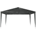 Carpa profesional para fiestas gris antracita 90 g/m² 4x4 m