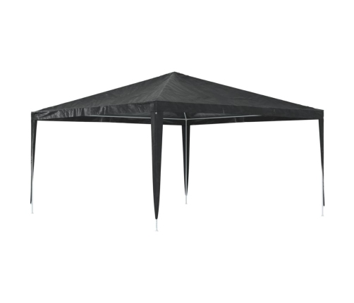 Carpa profesional para fiestas gris antracita 90 g/m² 4x4 m