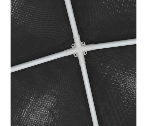 Carpa profesional para fiestas gris antracita 90 g/m² 4x4 m