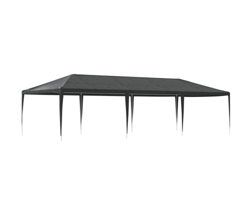 Carpa profesional para fiestas gris antracita 90 g/m² 4x9 m