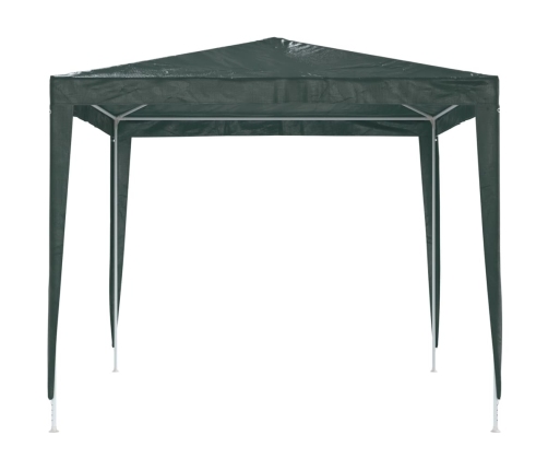 Carpa profesional para fiestas verde 90 g/m² 2,5x2,5 m