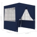 Carpa profesional para fiestas con paredes azul 90 g/m² 2x2 m