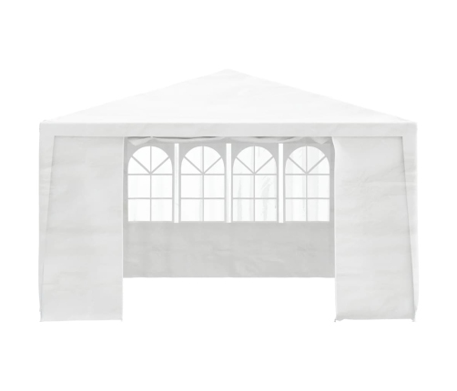 Carpa profesional para fiestas con paredes blanco 90 g/m² 4x4 m