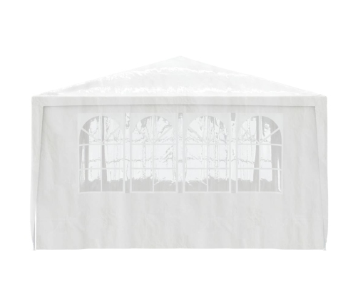 Carpa profesional para fiestas con paredes blanco 90 g/m² 4x4 m