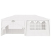 Carpa profesional para fiestas con paredes blanco 90 g/m² 4x6 m