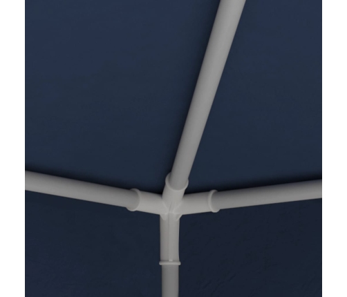 Carpa profesional para fiestas con paredes azul 90 g/m² 4x6 m