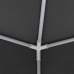Carpa profesional para fiestas con paredes gris 90 g/m² 4x6 m
