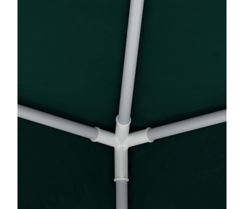 Carpa profesional para fiestas con paredes verde 90 g/m² 4x6 m