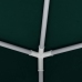 Carpa profesional para fiestas con paredes verde 90 g/m² 4x6 m