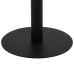 Mesa de bistró MDF marrón oscuro 80 cm