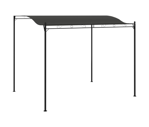 Toldo parasol gris antracita 3x2,4 cm