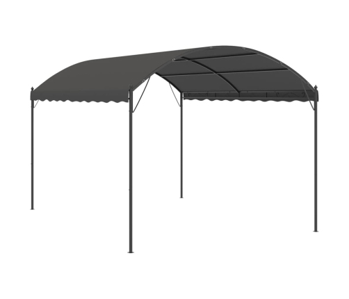 Toldo parasol gris antracita 3x4 cm