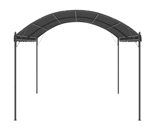 Toldo parasol gris antracita 3x4 cm