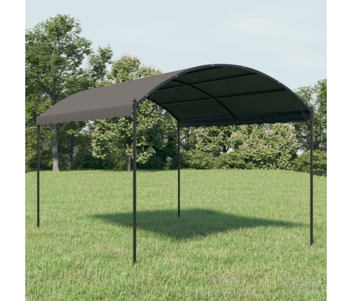 Toldo parasol gris antracita 3x4 cm