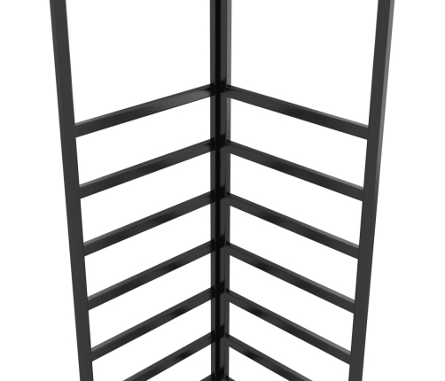 Marquesina cenador de jardín blanca 6x3 m