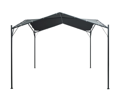 Cenador carpa de acero gris antracita 3x3 m