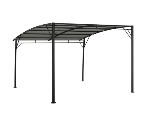 Toldo parasol de jardín color crema 3x3x2,55 m