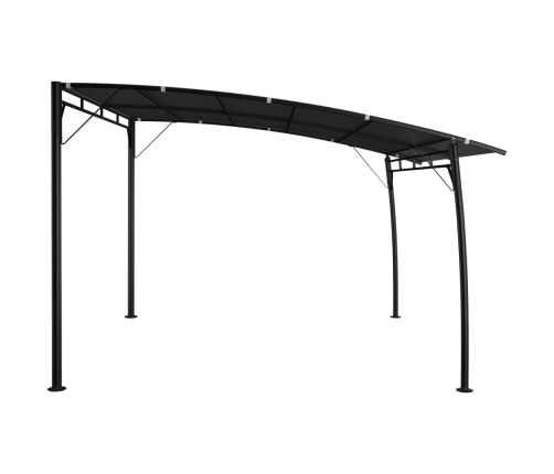 Toldo parasol de jardín gris antracita 3x3x2,55 m