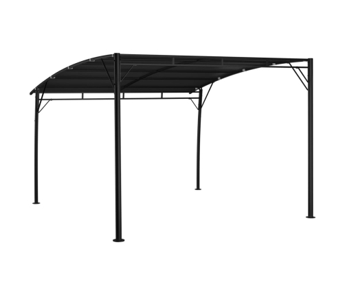 Toldo parasol de jardín gris antracita 3x3x2,55 m