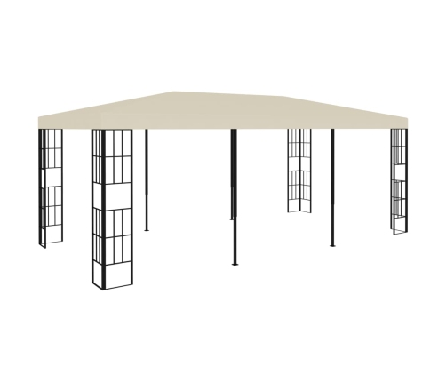 Cenador color crema 3x6 m