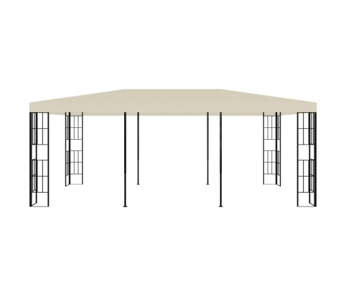Cenador color crema 3x6 m