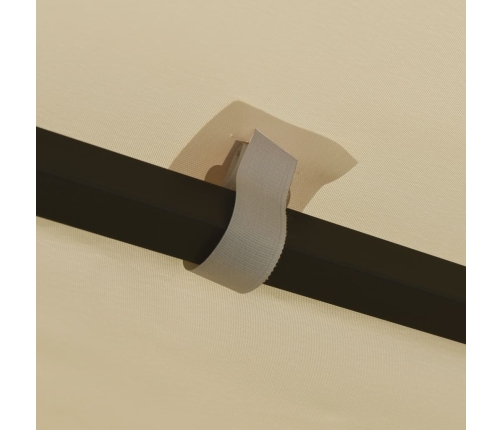 Cenador color crema 3x6 m