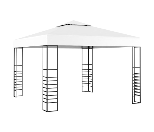 Carpa cenador de jardín blanco 3x3 m