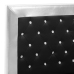 Estructura de cama cuero sintético negro 160x200 cm