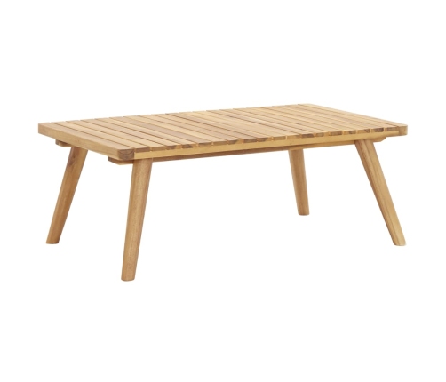 Juego de muebles de jardín 5 pzas madera maciza de acacia